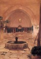 Courtyard of a Mosque at Broussa 1867 Academicism Frederic Leighton